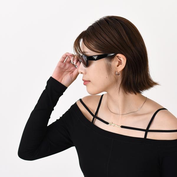 シンボル サングラス メガネ PR 26ZS レディース ユニセックス アセテートフレーム トライアングルロゴ UVカット イレギュラーシェイプ シンボル サングラス メガネ PR 26ZS レディース ユニセックス アセテートフレーム トライアングルロゴ UVカット イレギュラーシェイプ