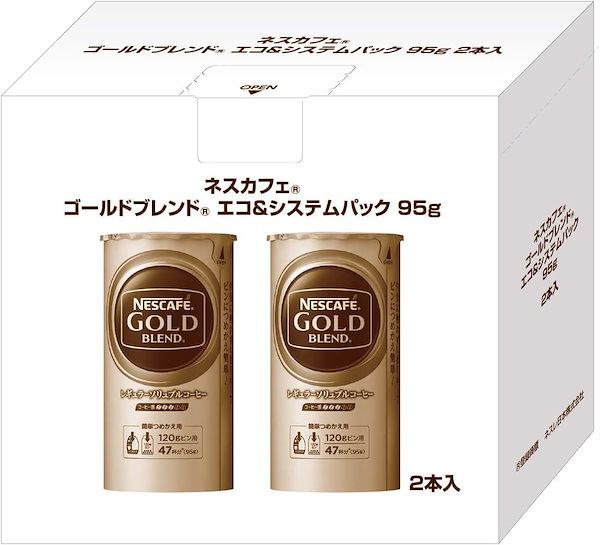 ネスカフェ ゴールドブレンド つめかえパック（95g）12個 ネスカフェ