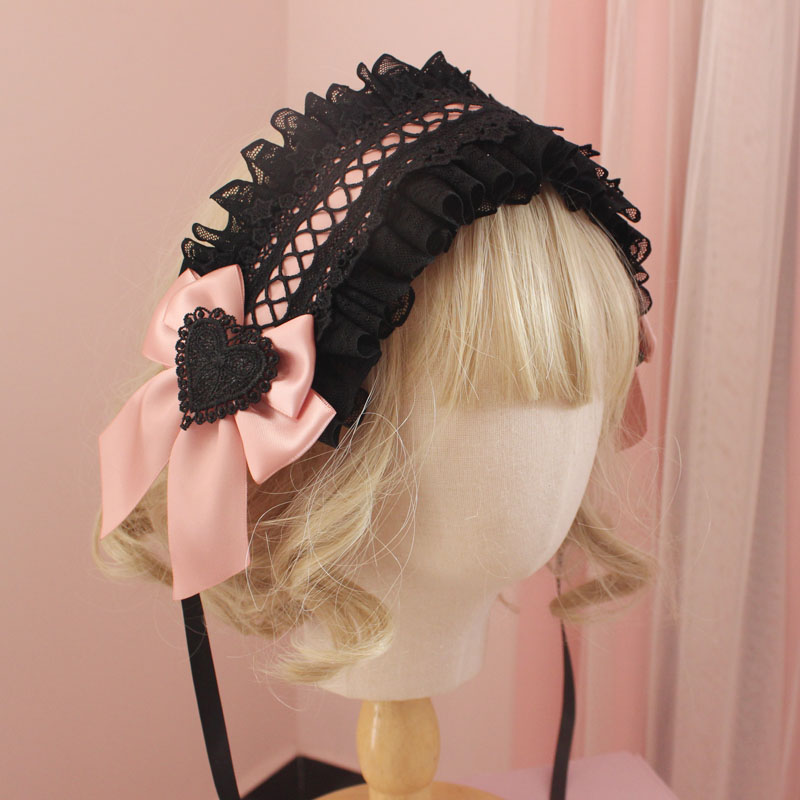 甜心屋小物マット黑甜ロリータ可爱蝴蝶結び少女ρ饰ρ带 母の日-0004959