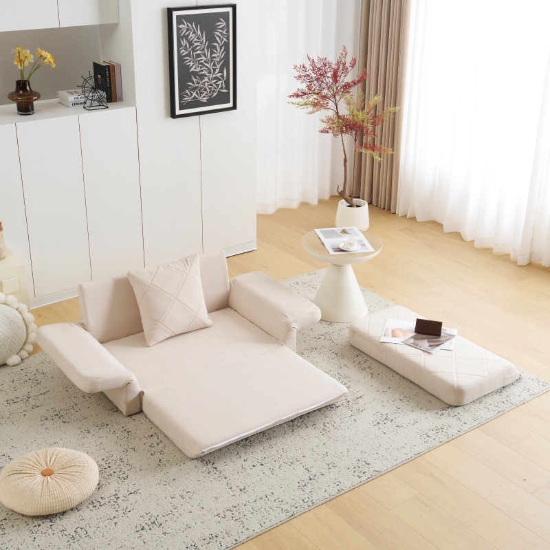 【日本国内出荷-3日で配達】ソファーベッド ソファベッド ローソファー 2人掛け マルチに使える3WAY 6段階リクライニング クッション付き 座椅子 ソファ 折りたたみベッド DJYC25 【日本国内出荷-3日で配達】ソファーベッド ソファベッド ローソファー 2人掛け マルチに使える3WAY 6段階リクライニング クッション付き 座椅子 ソファ 折りたたみベッド DJYC25