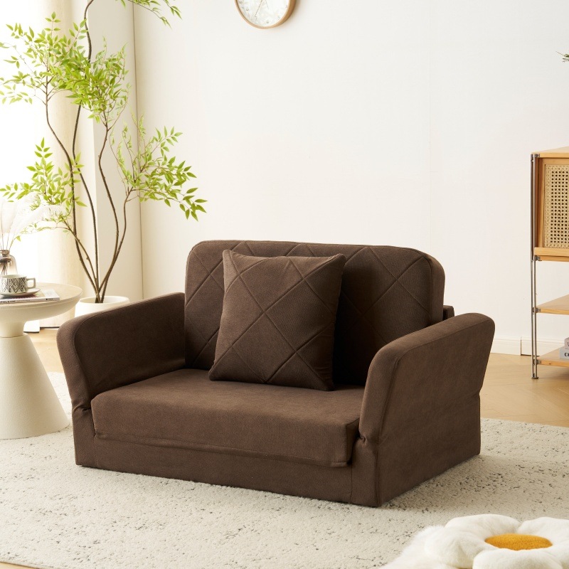 【日本国内出荷-3日で配達】ソファーベッド ソファベッド ローソファー 2人掛け マルチに使える3WAY 6段階リクライニング クッション付き 座椅子 ソファ 折りたたみベッド DJYC25 【日本国内出荷-3日で配達】ソファーベッド ソファベッド ローソファー 2人掛け マルチに使える3WAY 6段階リクライニング クッション付き 座椅子 ソファ 折りたたみベッド DJYC25