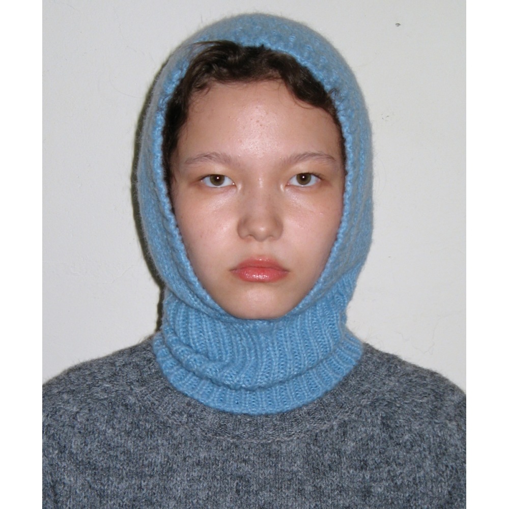 SINOON ニットバラクラバ SINOON] KNIT BALACLAVA (APRICOT) | Pay ID