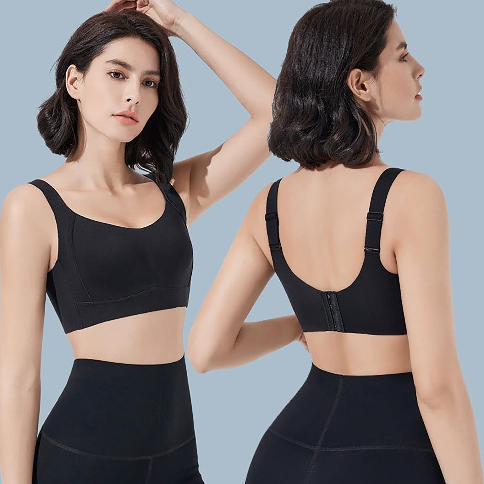 [veimia] 胸を小さく見せるブラ シームレス 小さく見せるブラ ナイトブラ 大きな胸を小さく見せるブラジャー ノンワイヤー 脇高設計 背中 補正 胸押さえフラット脇流れを防ぐ 美乳ブラ バストを