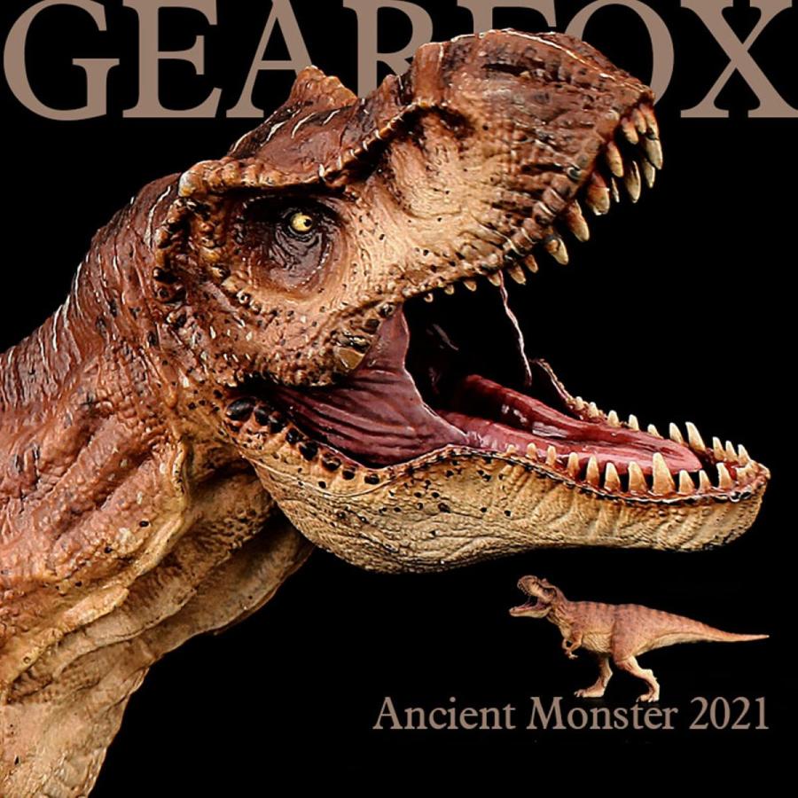 ティラノサウルス Tレックス T-Rex 動物 フィギュア プラモデル おもちゃ 模型 リアル PVC 恐竜好き 誕生日 プレゼント オリジナル 塗装済 完成品 37.5cm