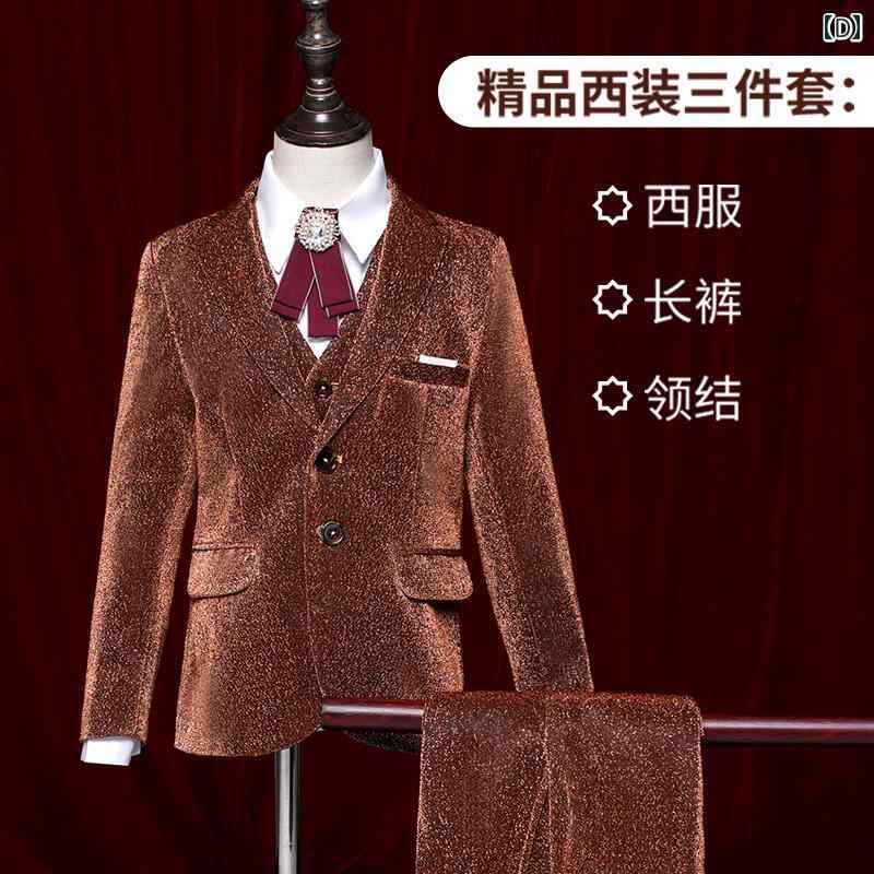 キッズ フォーマル スーツ ジュニア ファッション 男の子 子供 スーツ フラワーボーイ ドレス パフォーマンス コスチューム セットアップ ステージ 衣装