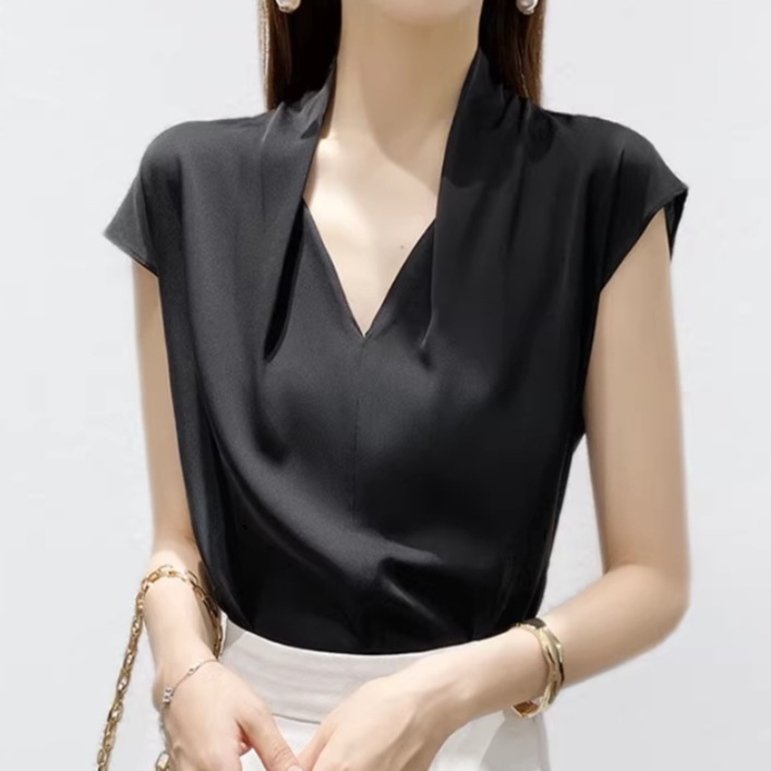 レディース トップス シャツ 半袖 Vネック ストレート Iライン 薄手 かわいい 大人可愛い きれいめ シンプル 上品 おしゃれ こなれ感 クール エレガント 存在感 フォーマル とろみ感 抜け感 レディース トップス シャツ 半袖 Vネック ストレート Iライン 薄手 かわいい 大人可愛い きれいめ シンプル 上品 おしゃれ こなれ感 クール エレガント 存在感 フォーマル とろみ感 抜け感