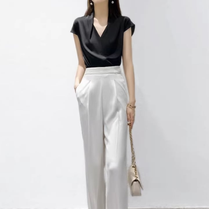 レディース トップス シャツ 半袖 Vネック ストレート Iライン 薄手 かわいい 大人可愛い きれいめ シンプル 上品 おしゃれ こなれ感 クール エレガント 存在感 フォーマル とろみ感 抜け感 レディース トップス シャツ 半袖 Vネック ストレート Iライン 薄手 かわいい 大人可愛い きれいめ シンプル 上品 おしゃれ こなれ感 クール エレガント 存在感 フォーマル とろみ感 抜け感