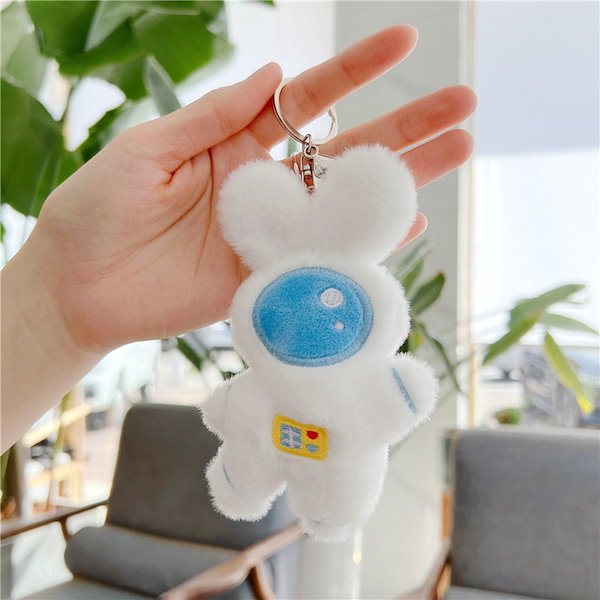 Qoo10] 宇宙飛行士ぬいぐるみぬいぐるみウサギキー