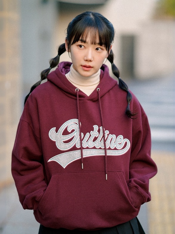 JEMUT] Outline Overfit Brushed Hood パーカー