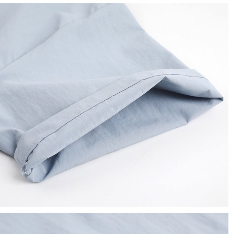 [ハリソン] オーバーフィットラウンドアノラック半袖TシャツMDLC1492