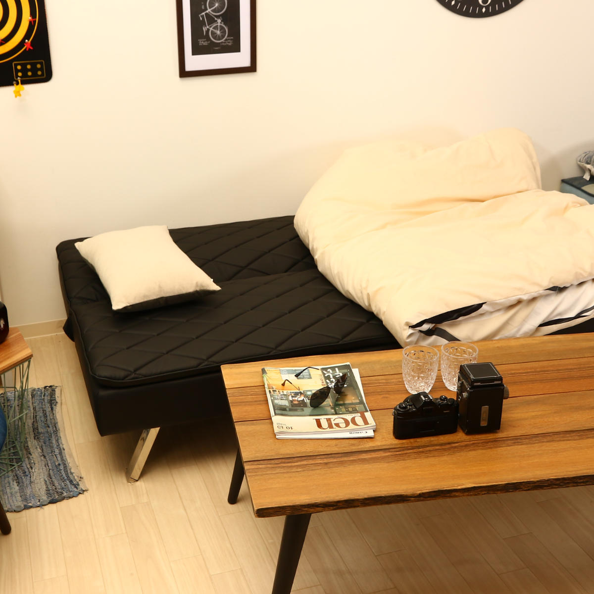 ソファベッド 幅180cm 3人掛け メモリーフォームソファーベッド ダイヤ 3段階 リクライニング ソファ レザー調 PU 合成皮革 低反発 ウレタン 高級感 スタイリッシュ リビング