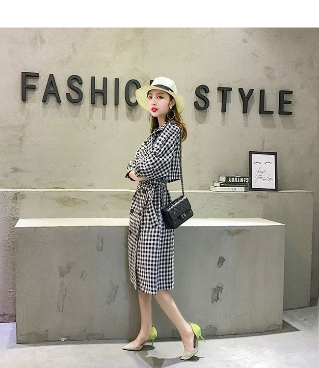 レディース服 女性 ファッション コート アウター トレンチコート ロング丈 秋服 ダブルボタン ゆったり エレガント 優雅 チェック柄 格子 ブラック ベージュ 通勤 ベルト レディース服 女性 ファッション コート アウター トレンチコート ロング丈 秋服 ダブルボタン ゆったり エレガント 優雅 チェック柄 格子 ブラック ベージュ 通勤 ベルト
