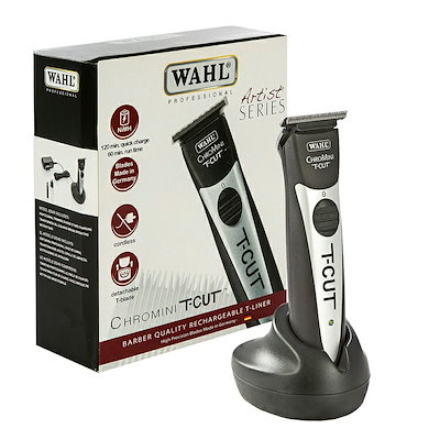 WAHL Chromini T-Cut コードレスバリカン　黒 Qoo10] WAHL クロミニ T-CUT ブラック : 美容・健康家電