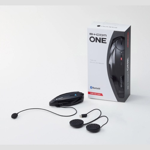 サインハウス オートバイ用インカム　B+COM ONE　スタンダードモデル　ワイヤーマイクUNITフルフェイスヘルメット向け 00081661