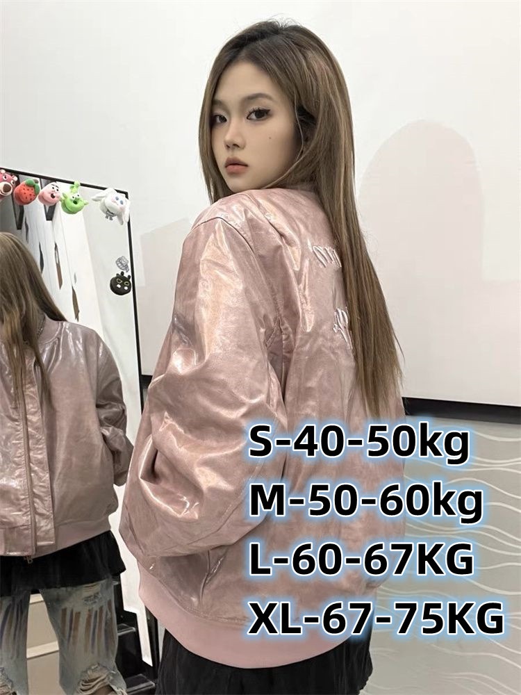 ジャケット ライダースジャケット フェイクレザーライダースジャケット2