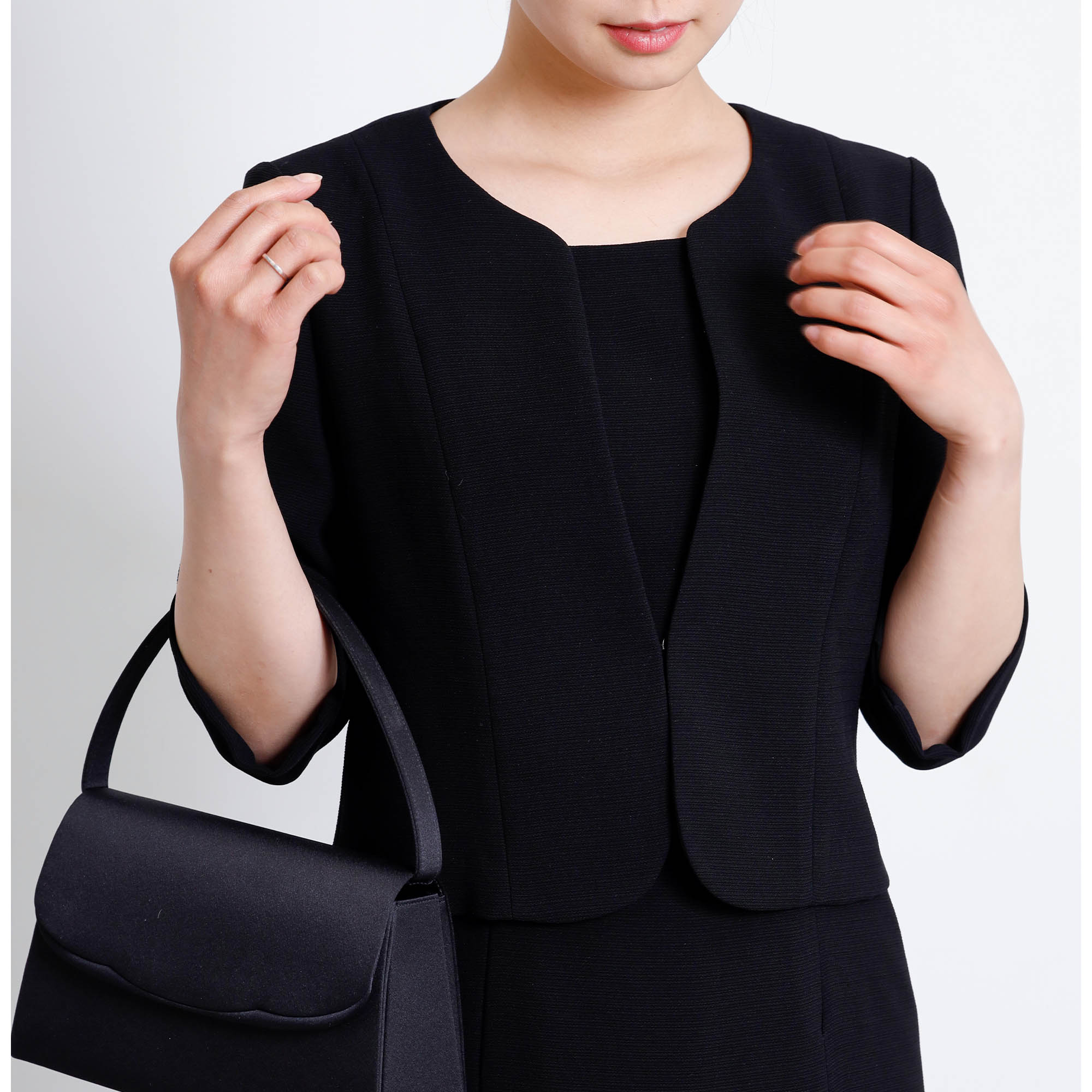 喪服 レディース 50代 スタンド襟 ブラックフォーマル 礼服 ワンピース 前開きファスナー 40代 60代 大きいサイズ オールシーズン グログラン ジャケット フリルスタンド 制菌 法要 冠婚葬祭 喪服 レディース 50代 スタンド襟 ブラックフォーマル 礼服 ワンピース 前開きファスナー 40代 60代 大きいサイズ オールシーズン グログラン ジャケット フリルスタンド 制菌 法要 冠婚葬祭