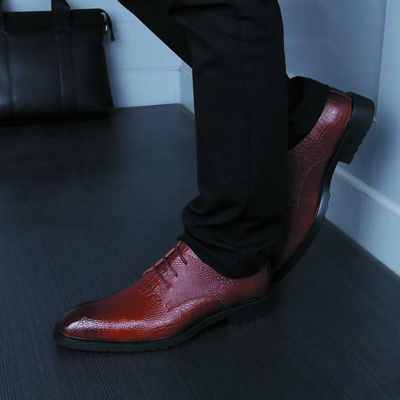 メンズビジネスシューズ通勤柄カジュアル紳士レスーアップ無地ビジネス