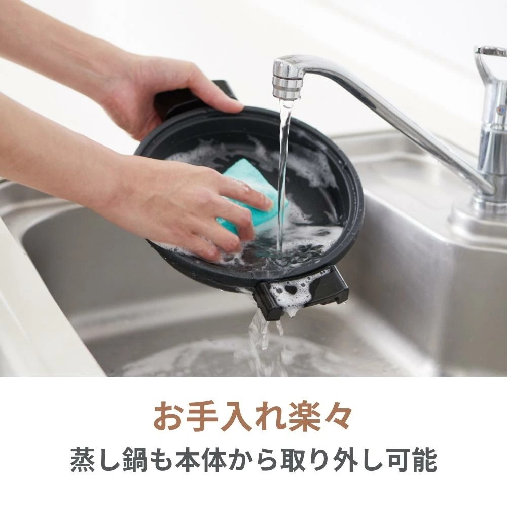 アピックス 電気せいろ蒸し器 むしざんまい AMZ-450 12人用 竹 電気 蒸し器 スチーム クッカー 蒸し料理