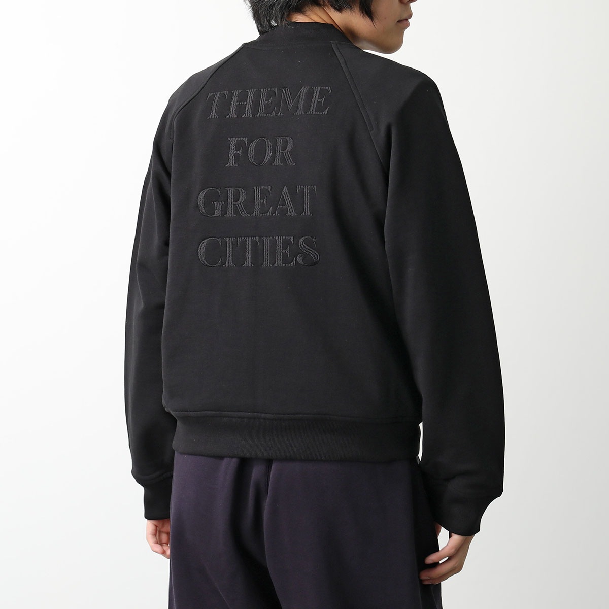 DRIES VAN NOTEN　スウェット　ラメ　ブルゾン　Ｌ 361003122_2.jpg