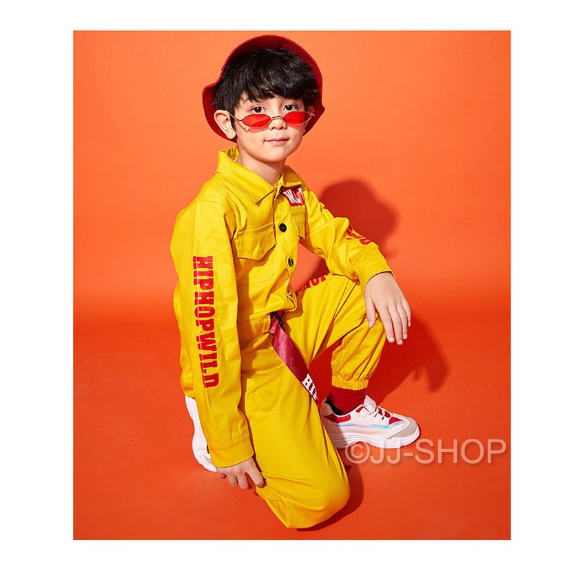 ダンス衣装 キッズ ガールズ 男の子 ヒップホップ ダンス衣装 オーバーオール オールインワン ジャ