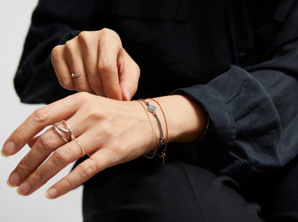 Qoo10 HANNA543 BTS SUGA着用 B581 ブレスレ