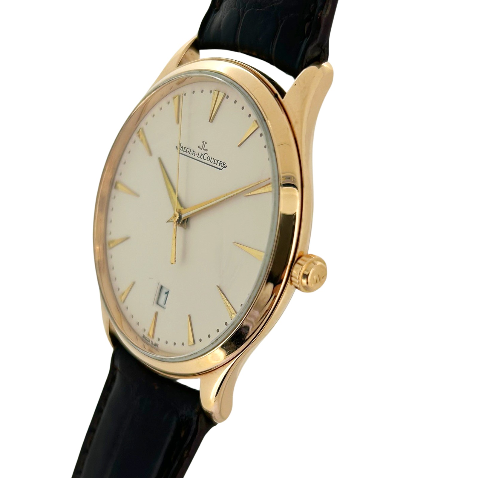 K18PG ジャガールクルト マスター ウルトラスリム デイト 174.2.37.S メンズ 腕時計 K18PG ジャガールクルト マスター ウルトラスリム デイト 174.2.37.S メンズ 腕時計