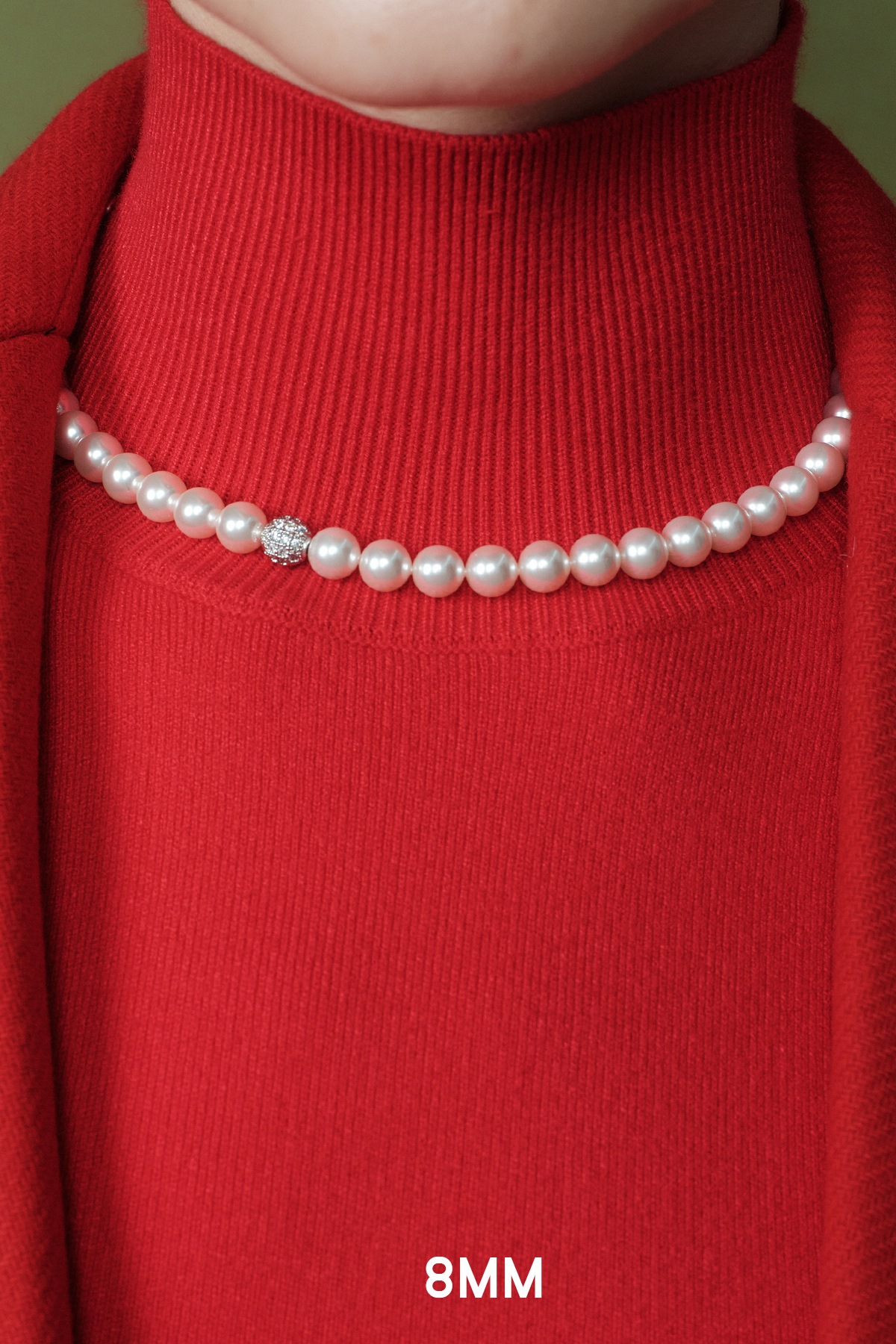 Monday Edition】24SS SHINY SNOW PEARL NECKLACE ネックレス