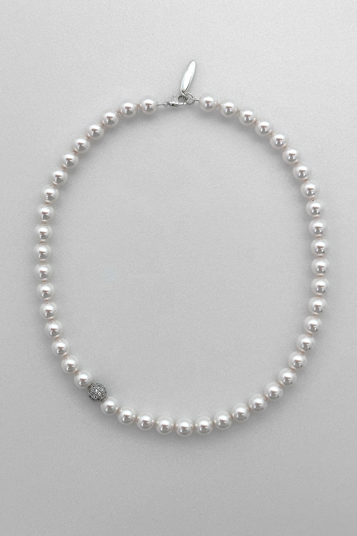 【Monday Edition】24SS SHINY PEARL NECKLACE Monday Edition】24SS SHINY SNOW PEARL NECKLACE ネックレス