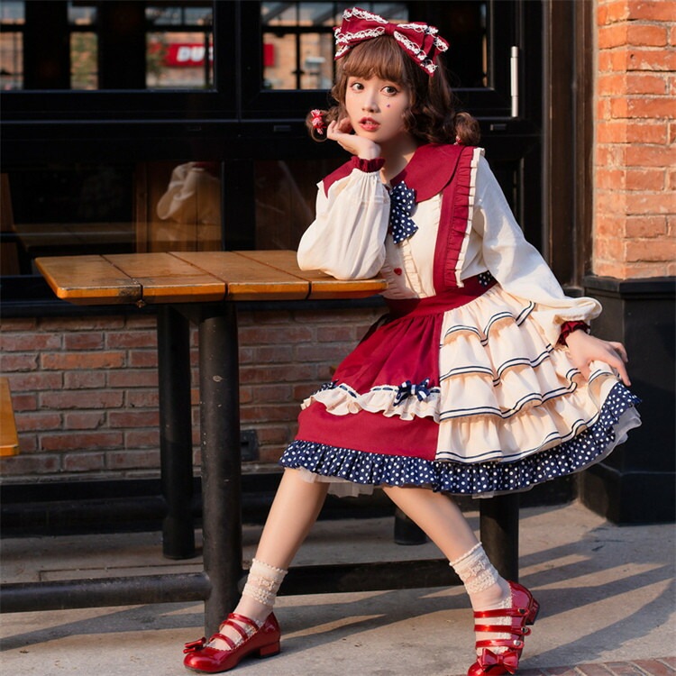 ロリータ ワンピース レディース 甘ロリ ドレス ゴシック コスチューム ロリータファッション 可愛い 姫様 ロリータ ワンピース レディース 甘ロリ ドレス ゴシック コスチューム ロリータファッション 可愛い 姫様