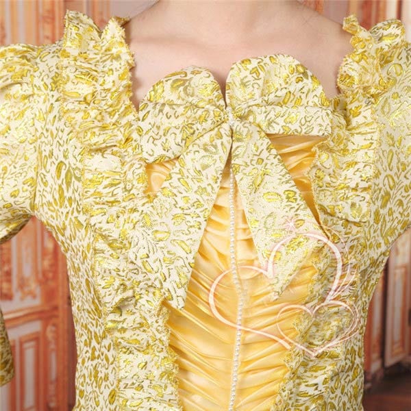 新品 貴族ドレス 中世ヨーロッパ 貴族風 お姫様ドレス 舞台衣装 宮廷ドレス 王族服 舞台 オペラ声楽 厚サテン パーティー 演奏会 豪華 ステージ衣装 d9464c0c0m3