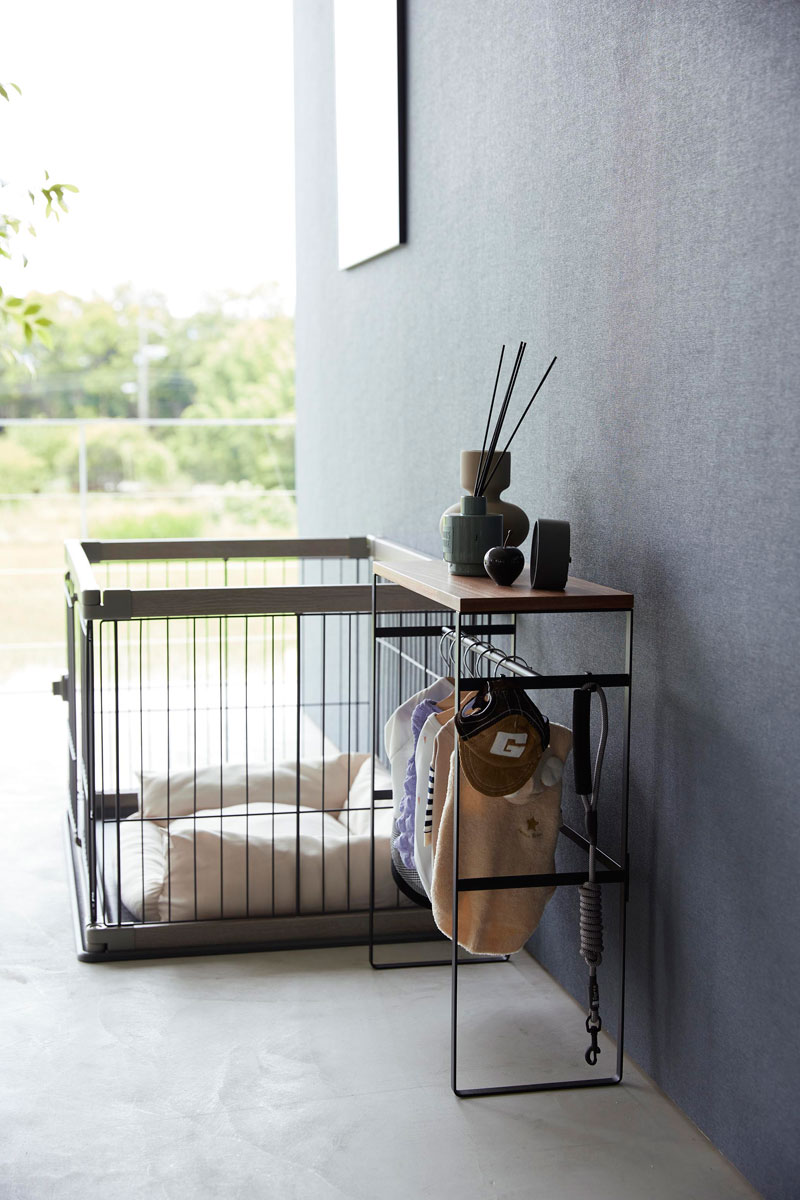 犬服ハンガーラック 山崎実業 tower タワー ペットコートハンガーラック ブラック