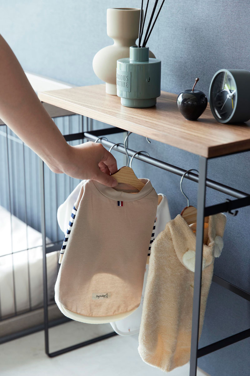 犬服ハンガーラック 山崎実業 tower タワー ペットコートハンガーラック ブラック