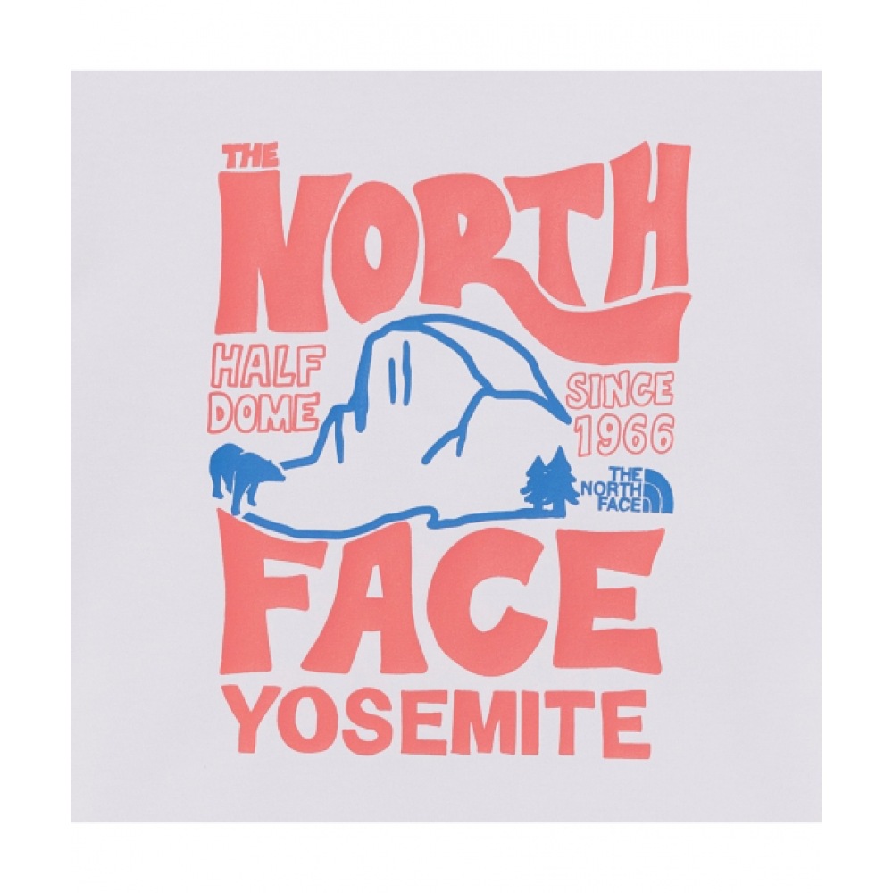 ザ・ノース・フェイス NT7UR32J ホワイトレーベル女性用ハーフドーム半袖ラウンドTシャツ_ホワイト ザ・ノース・フェイス NT7UR32J ホワイトレーベル女性用ハーフドーム半袖ラウンドTシャツ_ホワイト