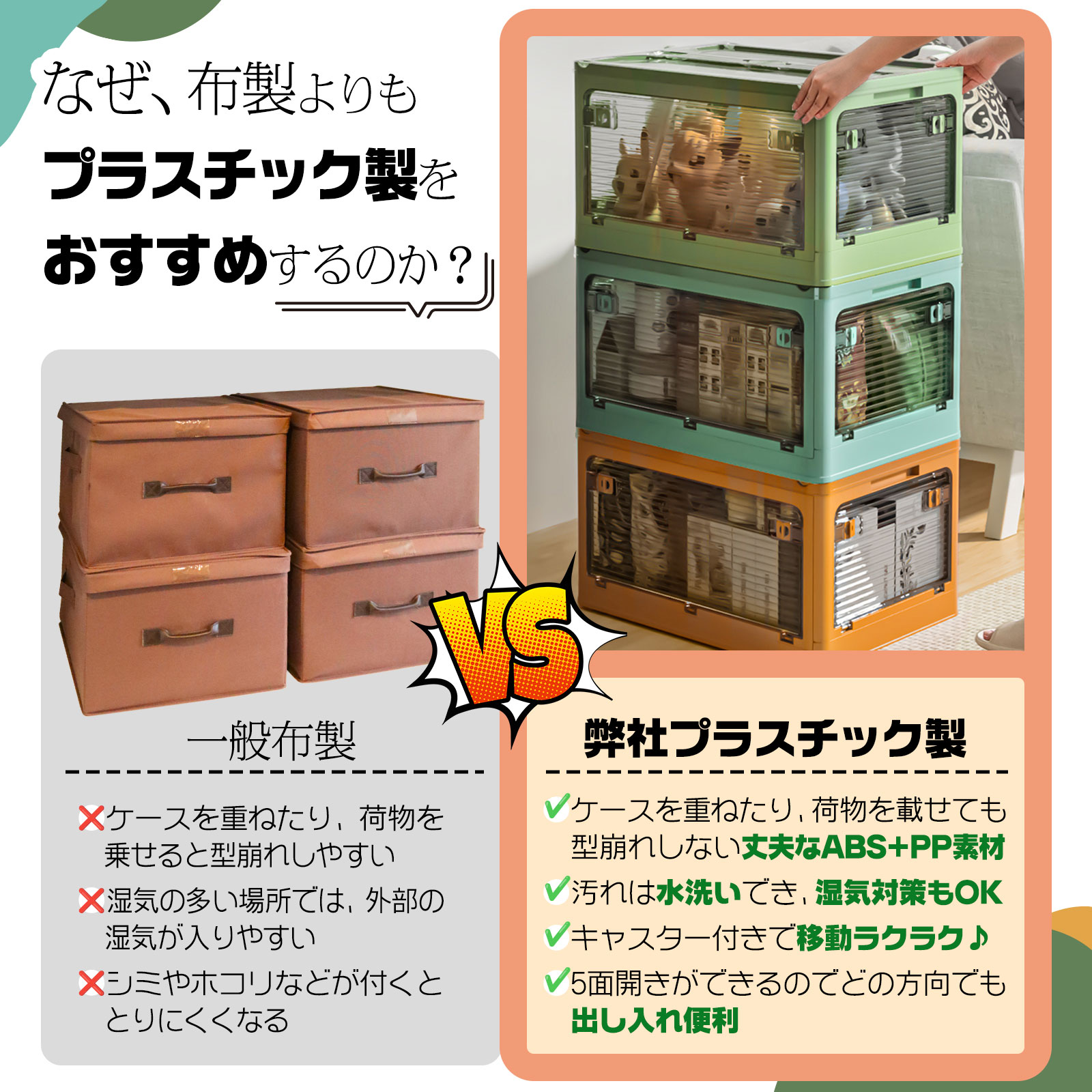 折りたたみ 収納ボックス Mサイズ 3個セット 大容量 積み重ね フタ付き おしゃれ 5面から取り出し可能 折りたたみ 収納ボックス Mサイズ 3個セット 大容量 積み重ね フタ付き おしゃれ 5面から取り出し可能