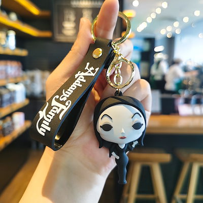 Qoo10] 水曜日のキーホルダー アダムスファミリー : バッグ・雑貨