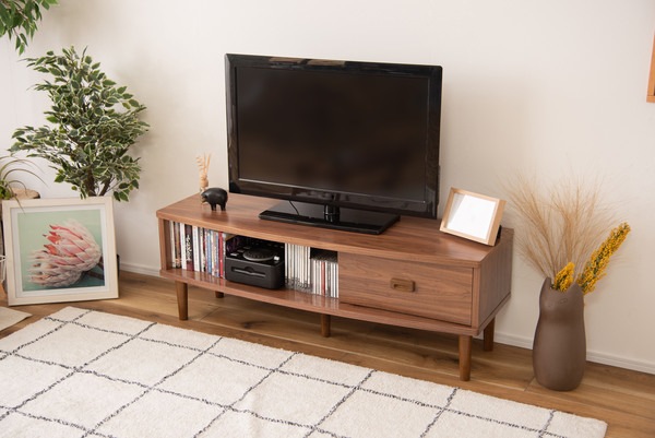 トムテ テレビボードS TAC-244WAL テレビ台 S ウォルナット 木製 収納付き 脚付き リビング ダイニング インテリア家具 テレビボード シンプル トムテ テレビボードS TAC-244WAL テレビ台 S ウォルナット 木製 収納付き 脚付き リビング ダイニング インテリア家具 テレビボード シンプル