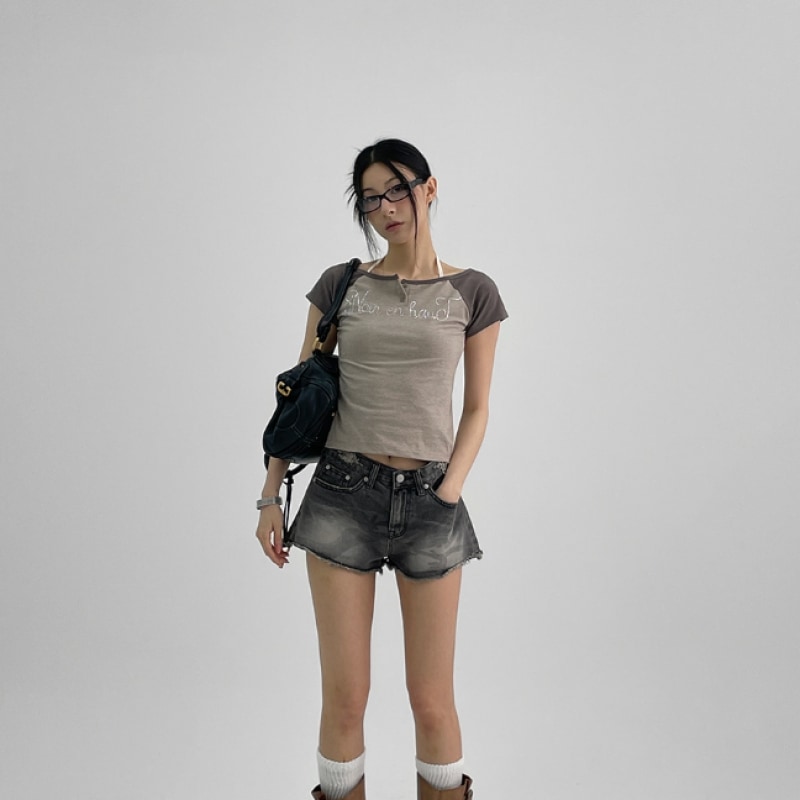 ブラックアップ [MADE] トリビ ホットピース ナグラン 半袖Tシャツ