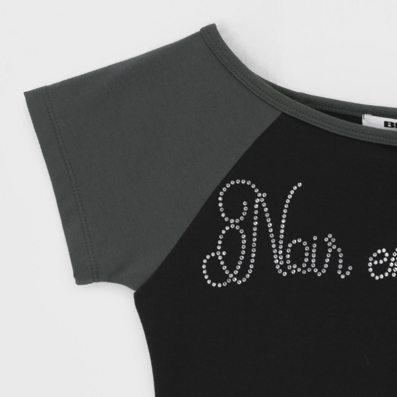 ブラックアップ [MADE] トリビ ホットピース ナグラン 半袖Tシャツ