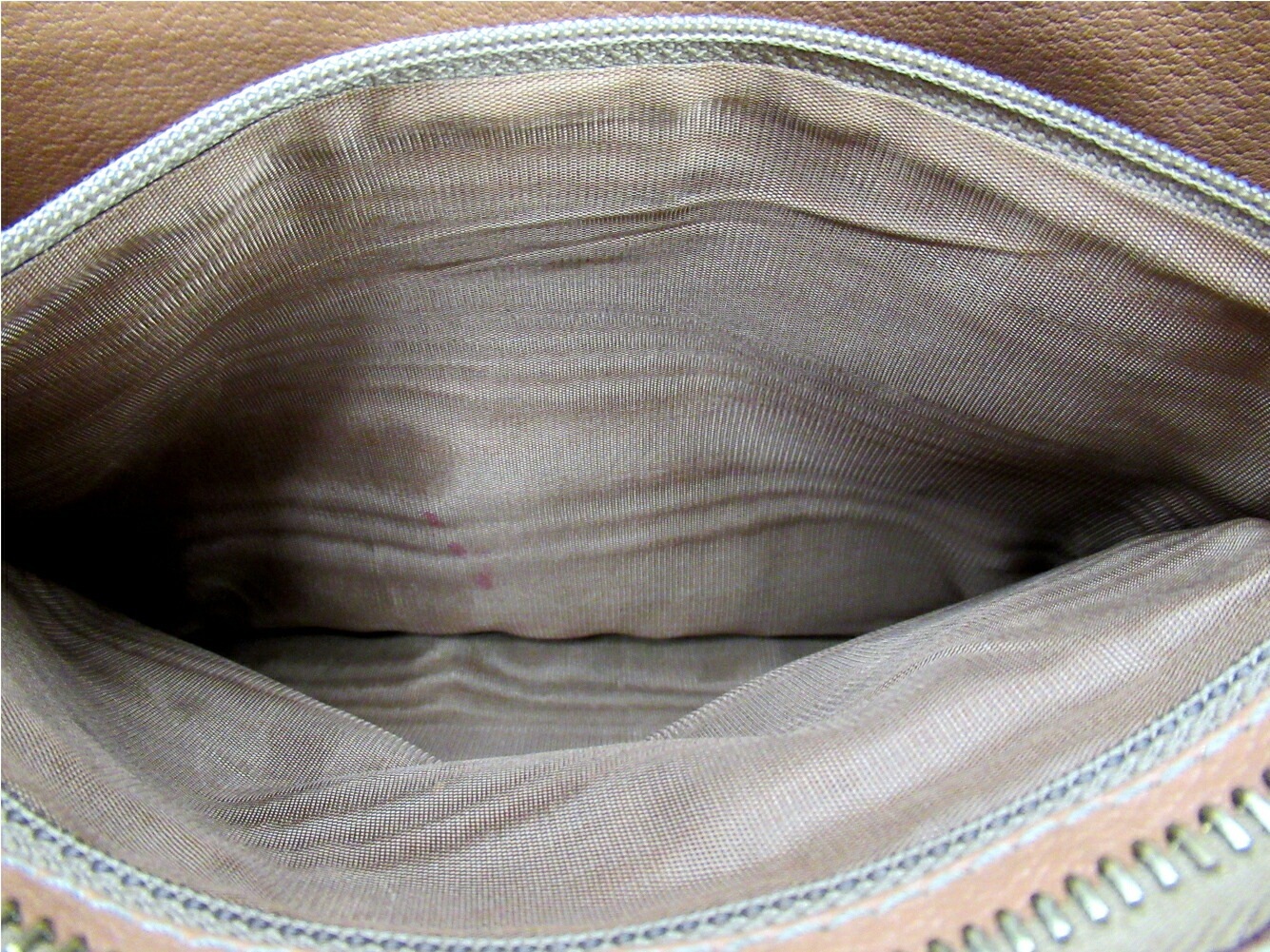 クラッチバッグ セカンドバッグ マカダム ブラウン 中古