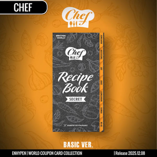 Qoo10] HYBE [5種選択] CHEF /HOLIDAY