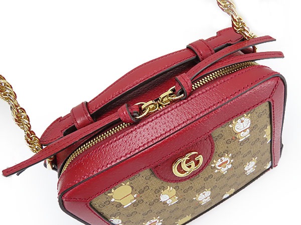 限定新古品グッチミニGGスプリームドラえもんコラボレーショングッチ100周年×ドラえもん50周年斜め掛けショルダーバッグ 限定新古品グッチミニGGスプリームドラえもんコラボレーショングッチ100周年×ドラえもん50周年斜め掛けショルダーバッグ