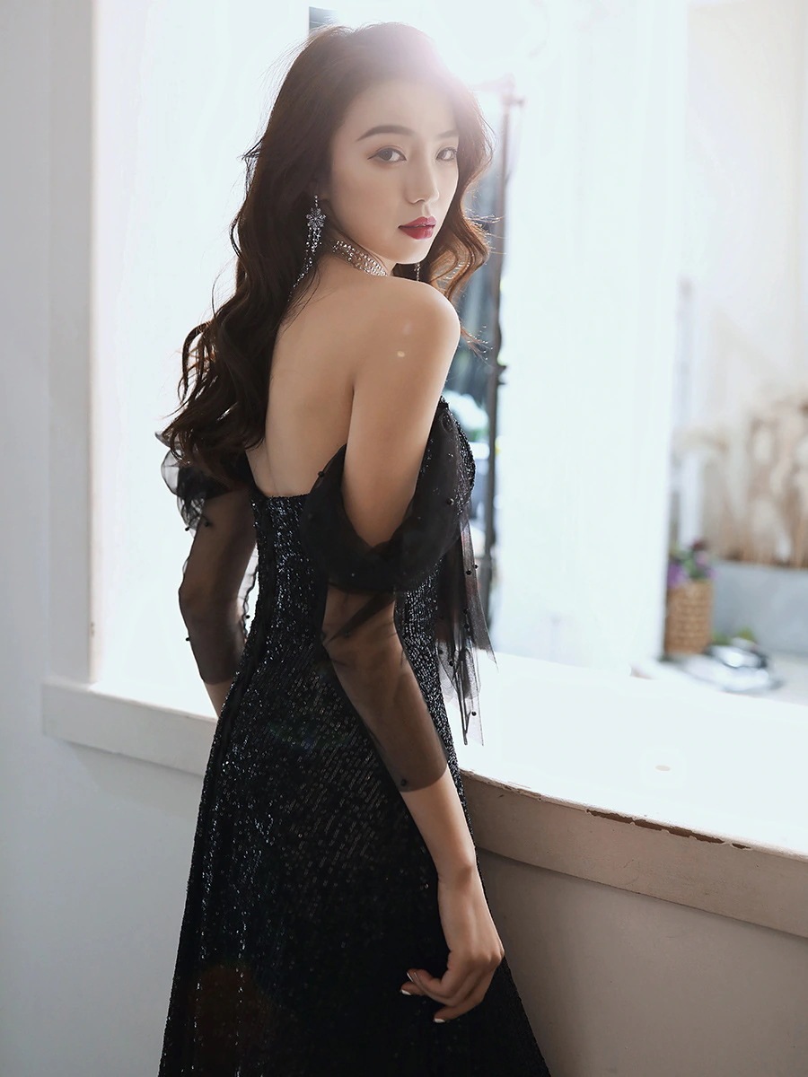 即納 25追加パーティドレス ブラックフランス ワンピース 韓国ファッション 卒業式 結婚式 誕生日 演奏会 花嫁 司会 即納 25追加パーティドレス ブラックフランス ワンピース 韓国ファッション 卒業式 結婚式 誕生日 演奏会 花嫁 司会