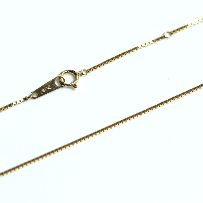 K18YG イエローゴールド ネックレス ベネチアン 3.6g 45cm レディース 中古 K18YG イエローゴールド ネックレス ベネチアン 3.6g 45cm レディース 中古