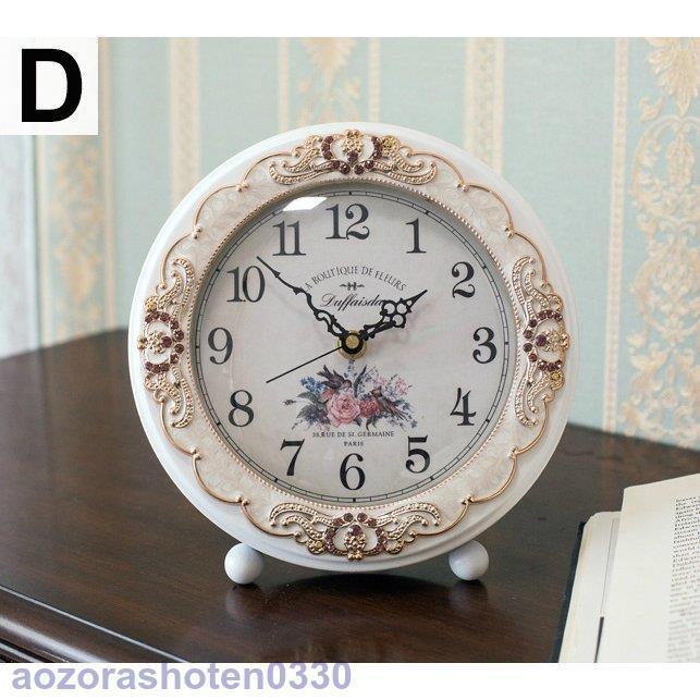 置き時計 おしゃれ 北欧 小さい アンティーク かわいい プレゼント ギフト 引越し祝い 結婚祝い 退職祝い