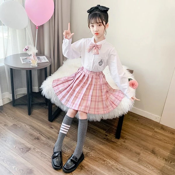 【訳あり】 子供の服女の子 3歳 しちごさん 冬 キッズ 制服 ピンク 白い子供 ベビー