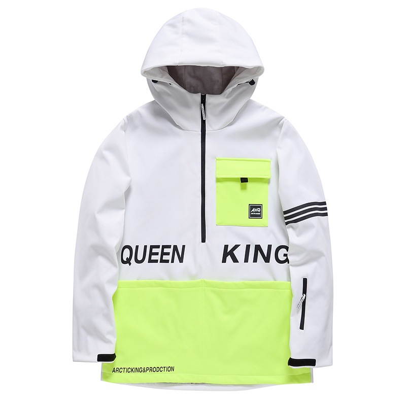 スキーウェアフードコート女性用冬のアウトドア防風保温　スキーウェア　シングルスノーボード　フードコート男性　型