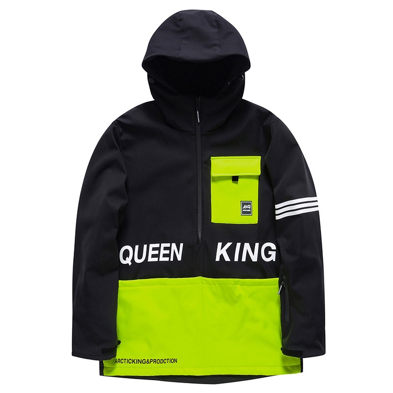 スキーウェアフードコート女性用冬のアウトドア防風保温　スキーウェア　シングルスノーボード　フードコート男性　型