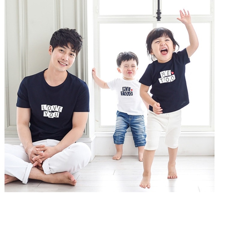 Qoo10] 韓国子供服 親子ペアルック 親子お揃い
