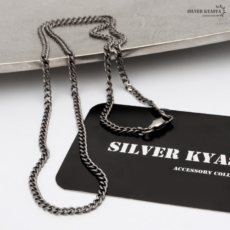 チタン 喜平チェーンネックレス幅2mm [tc006-2mm]