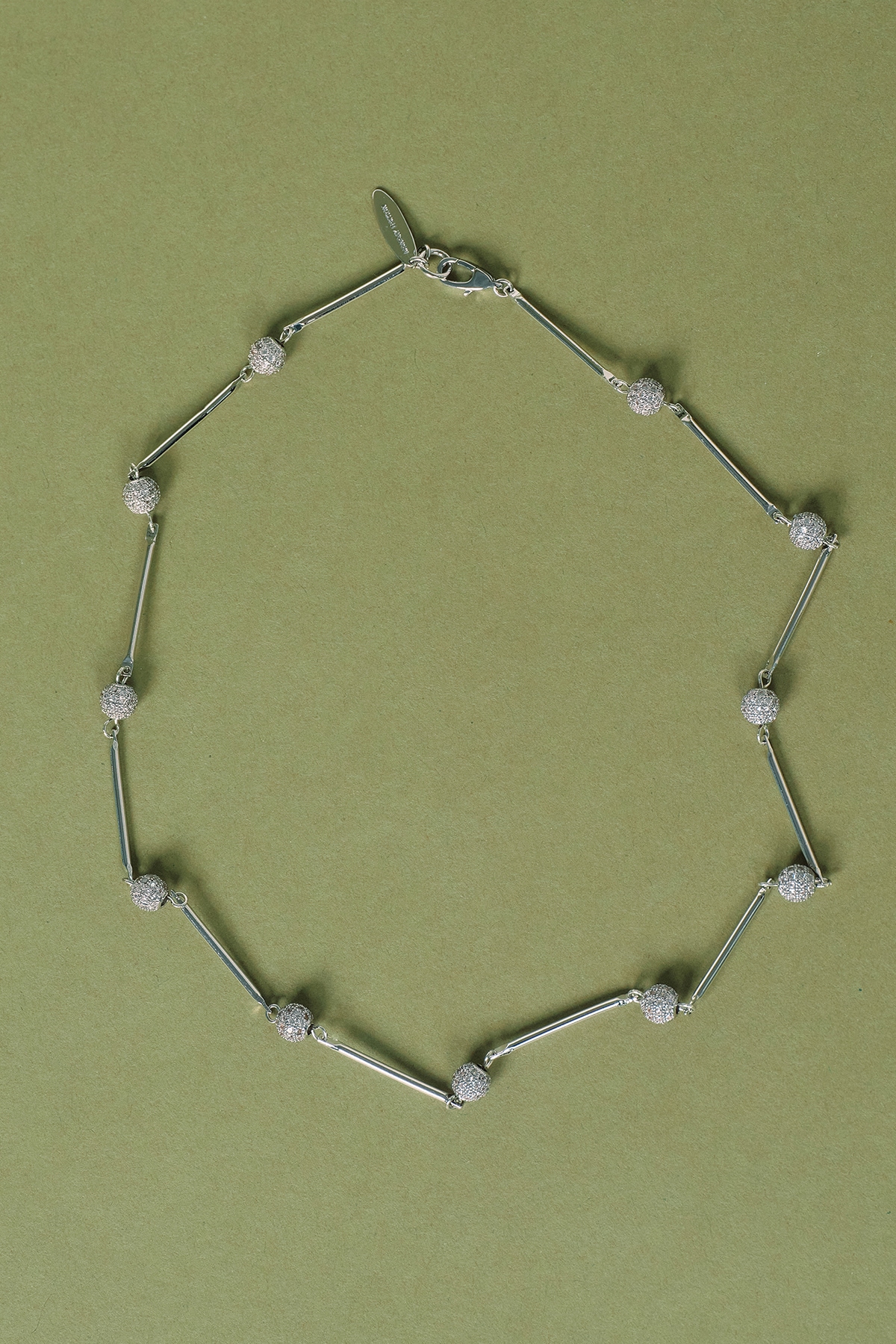 【Monday Edition】24SS SHINY BALLS NECKLACE Monday Edition】24SS SHINY 環境に優しい素材 BALLS NECKLACE